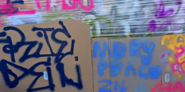Graffiti Projekt der Vierties